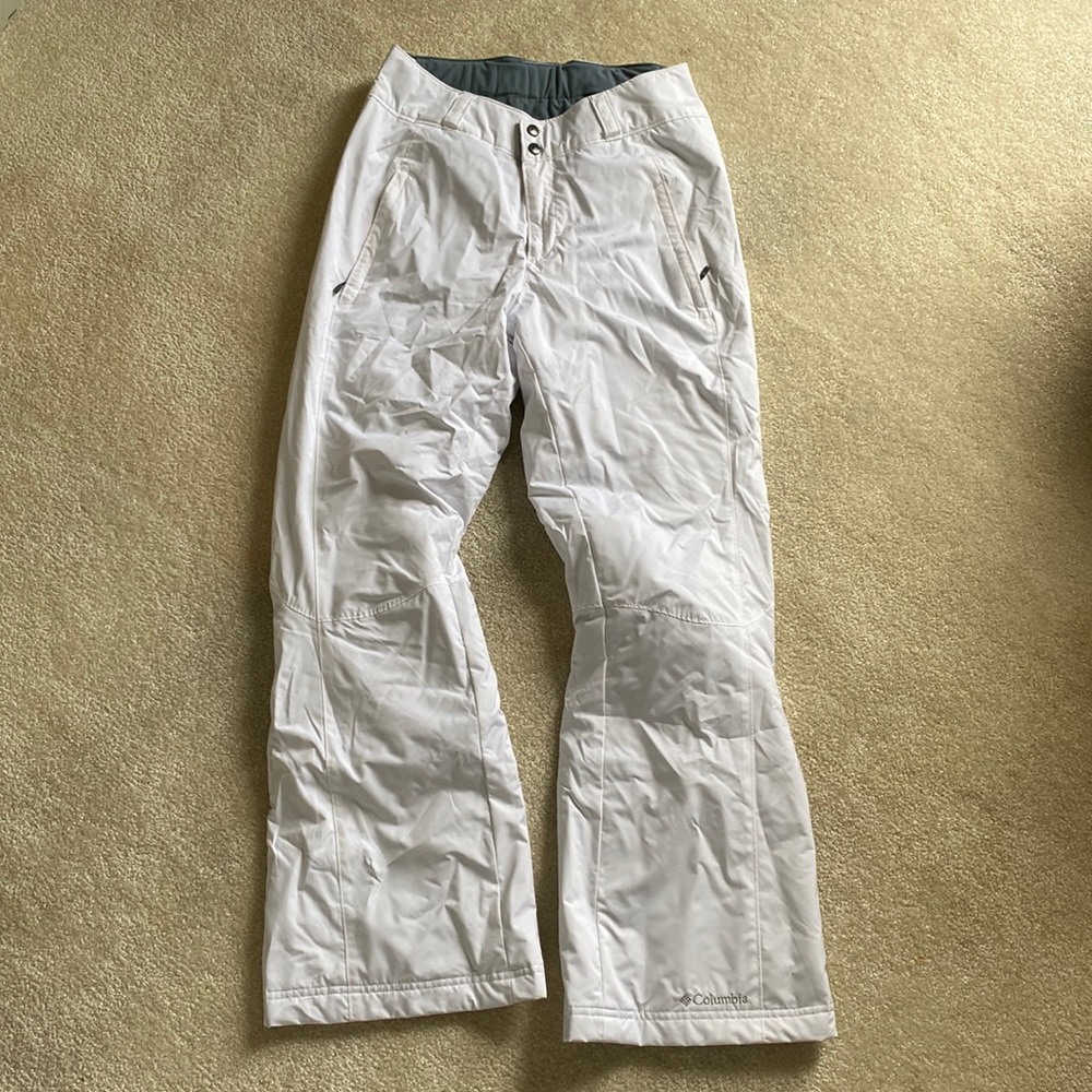 White Columbia snow pants